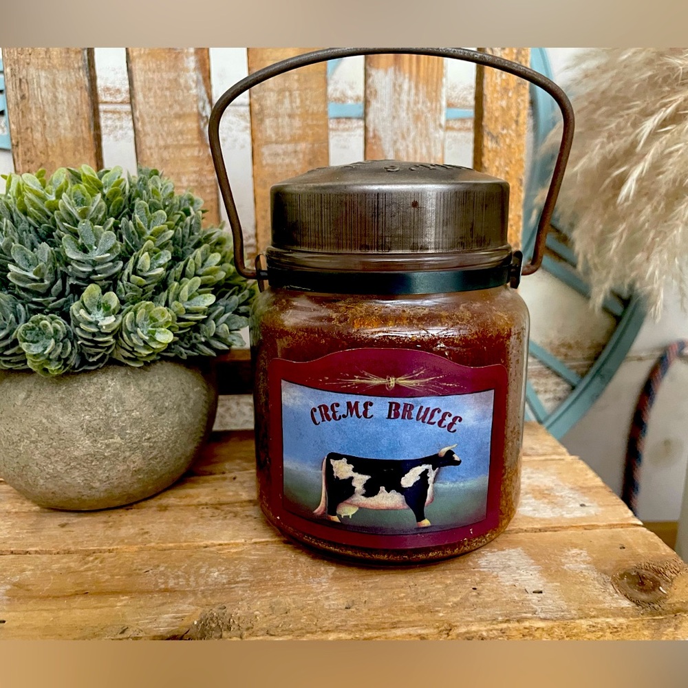 Vintage~McCall's Country Canning Candle~Creme Brulee~16 oz.~NEW!